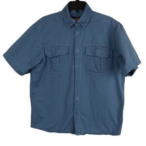 Guide Gear | Blue Cotton Outdoor Shirt | Size M